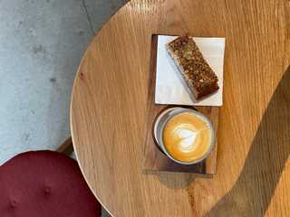 An immaculate coffee at Boxcar Social