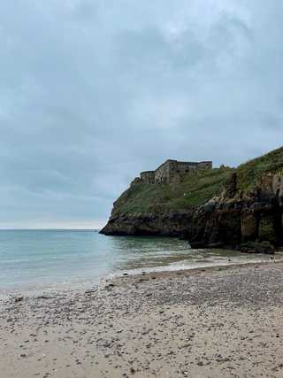 Old fortress on top of St Catherine Island