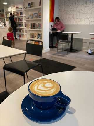 Coffee at Fuel Coffee and Books