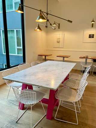 A stylish mezzanine at General Porpoise