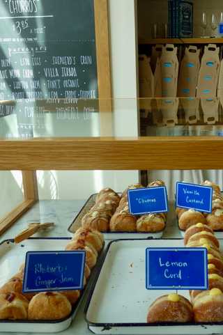 A selection of doughnuts at General Porpoise