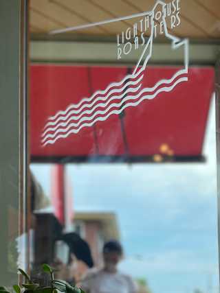 A close up of the roastery's logo