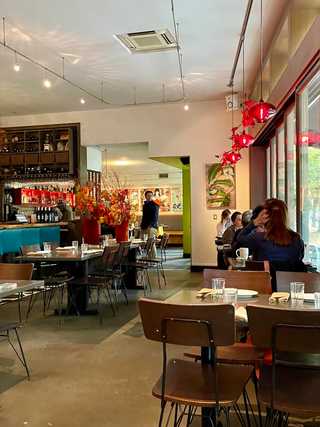 The dining area at Monsoon Vietnamese Restaurant