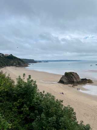 Goscar Rock in the middle of North Beach