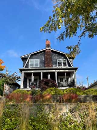 Beautiful wooden house