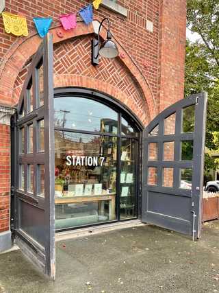 A local art and stationary shop located in an old fire station
